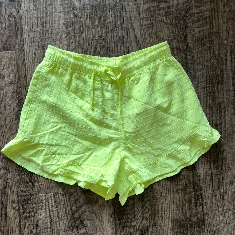 NWOT Hurley Ruffle Pull On Shorts